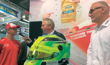 Celebrity visits, such as this by Mick Schumacher at Automechanika, are one of the safety-related aspects of a trade show. (Photo: Messe Frankfurt)