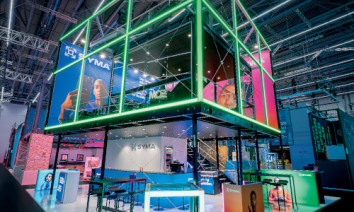 Dreistöckige Bauweise: Auf der Euroshop 2026 zeigte Syma die Leistungsfähigkeit seiner Systeme. (Photo: Syma)