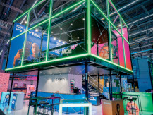Stand Construction Suppliers: The LED-readable exhibition stand