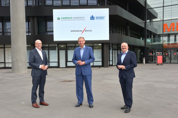 Wissen managen: NürnbergMesse wird Premium-Partner der Campus M University