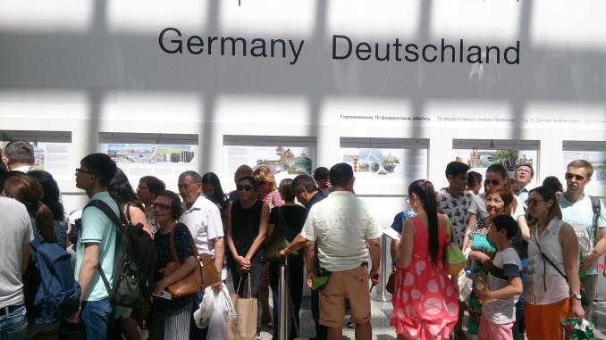 20 Tage Expo 2017: Deutscher Pavillon ist einer der Attraktionen