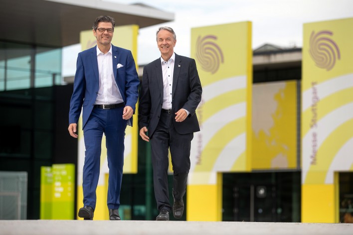 Roland Bleinroth (r.) und Stefan Lohnert.