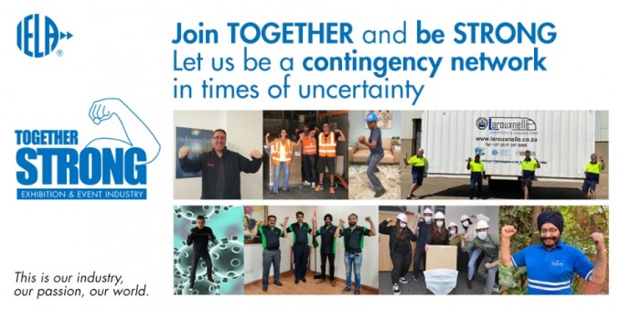 IELA invites all event professionals to join the "Together Strong" initiative!